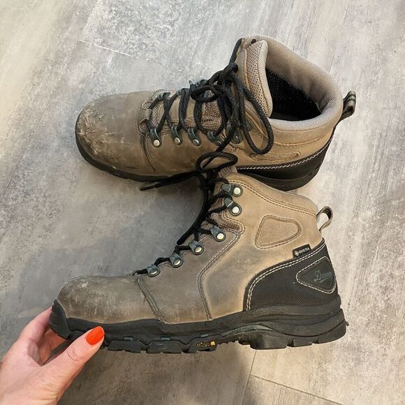 Danner Women Boot Vicious Size 6.5 GTX Waterproof EH Work Safety Toe Pre Owned - Picture 5 of 8